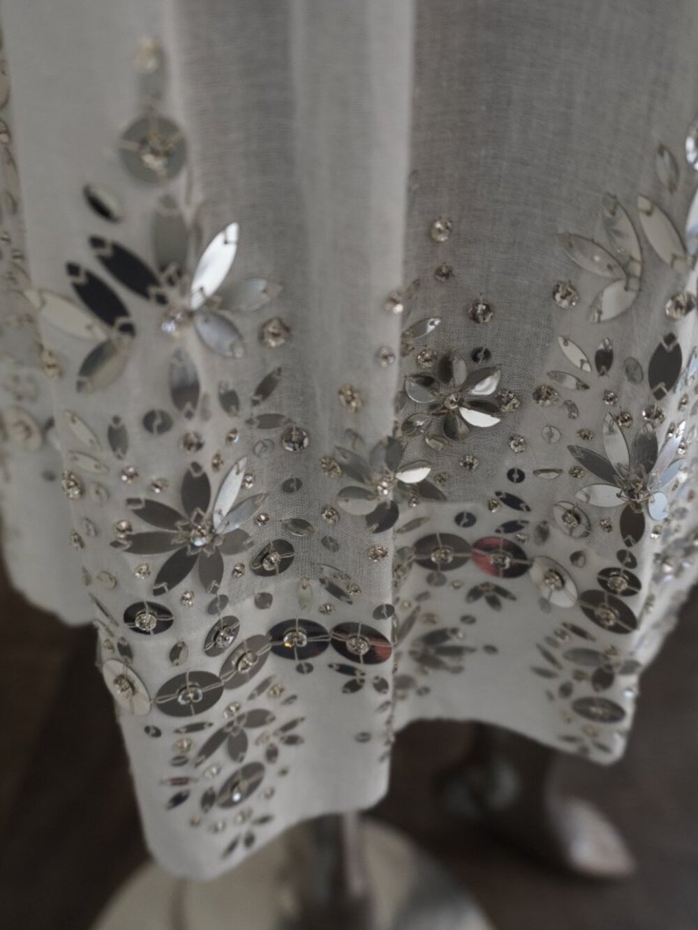 MICHAEL KORS COLLECTION Hand-Embroidered Caftan Dress - Picture 13 of 13
